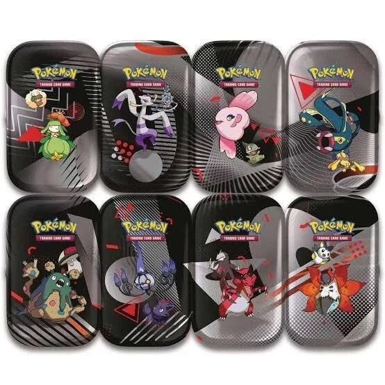 Black Bolt & White Flare - Mini Tins - Case