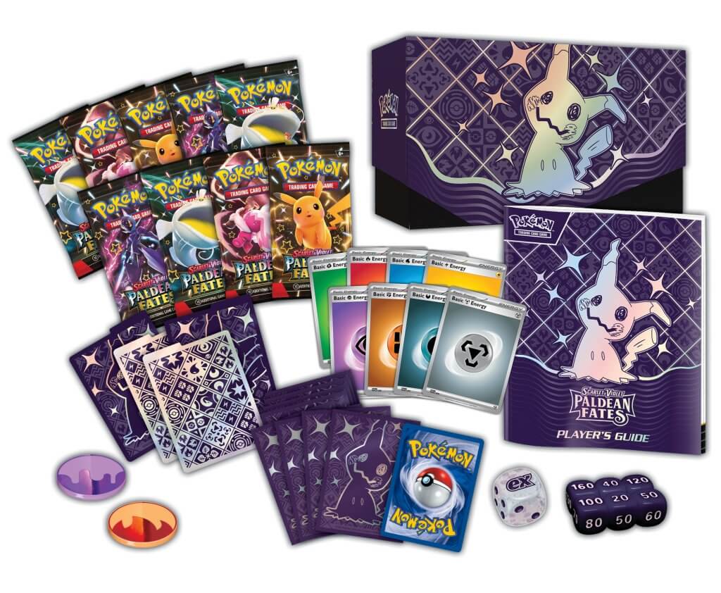 *Pre-Order* - POKÉMON TCG - Scarlet & Violet - Paldean Fates - Elite Trainer Box