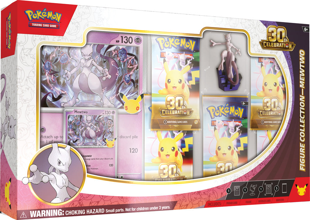 30th Celebration - Figure Collection - Mew / Mewtwo - Set