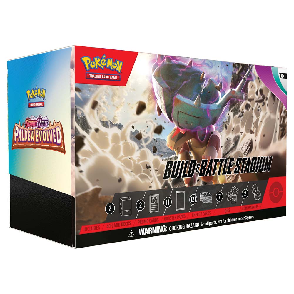 Pokemon TCG - Scarlet & Violet - Paldea Evolved Build & Battle Stadium