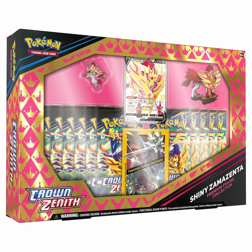 POKÉMON TCG - Crown Zenith Shiny Zacian/Zamazenta- Premium Collection
