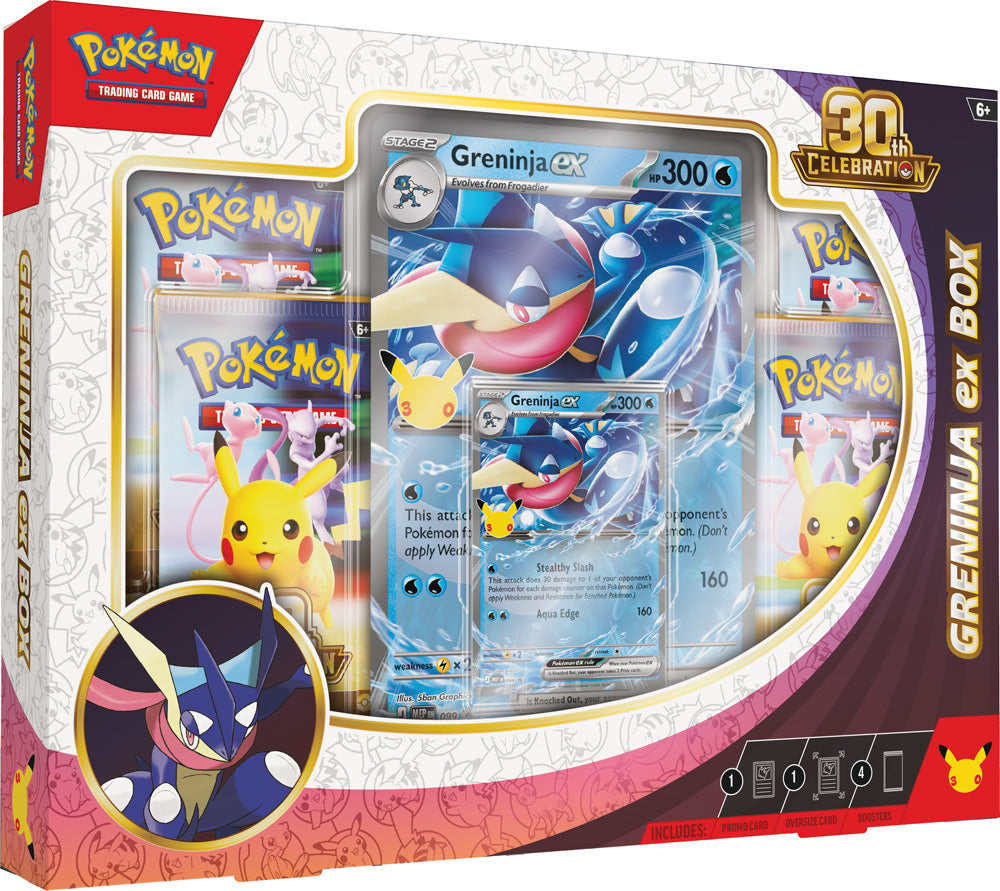 30th Celebration - Sylveon ex Box / Greninja ex Box - Set