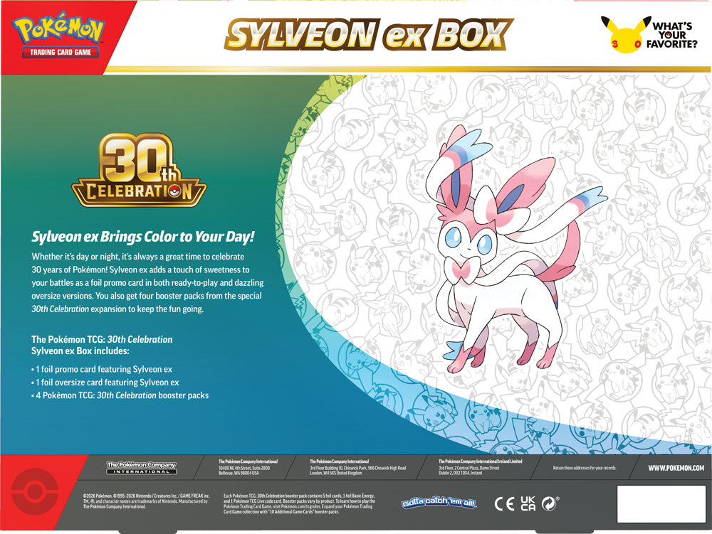 30th Celebration - Sylveon ex Box / Greninja ex Box - Set