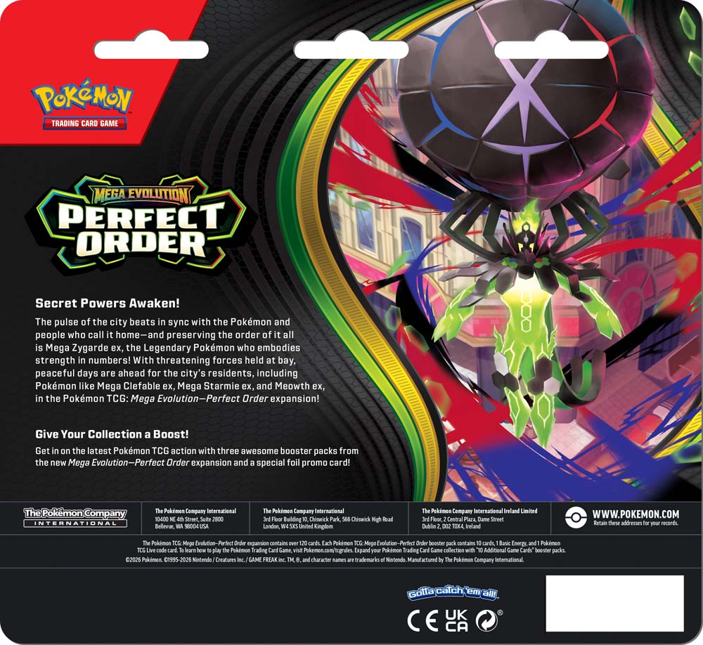 Perfect Order - 3-Booster Blister