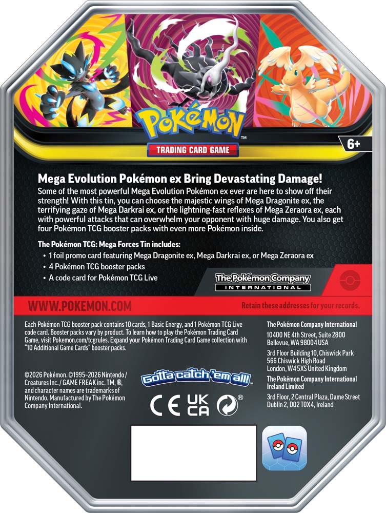 Mega Forces - Tin - Set
