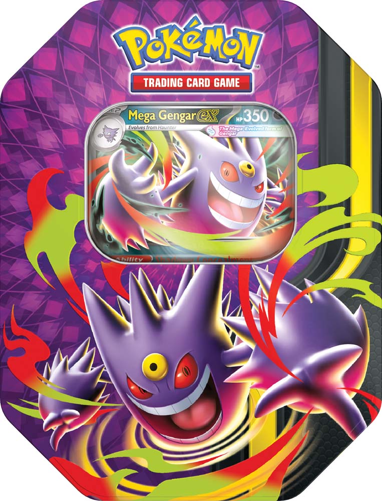 Pokemon TCG - Mega Moonlight Tin - Set