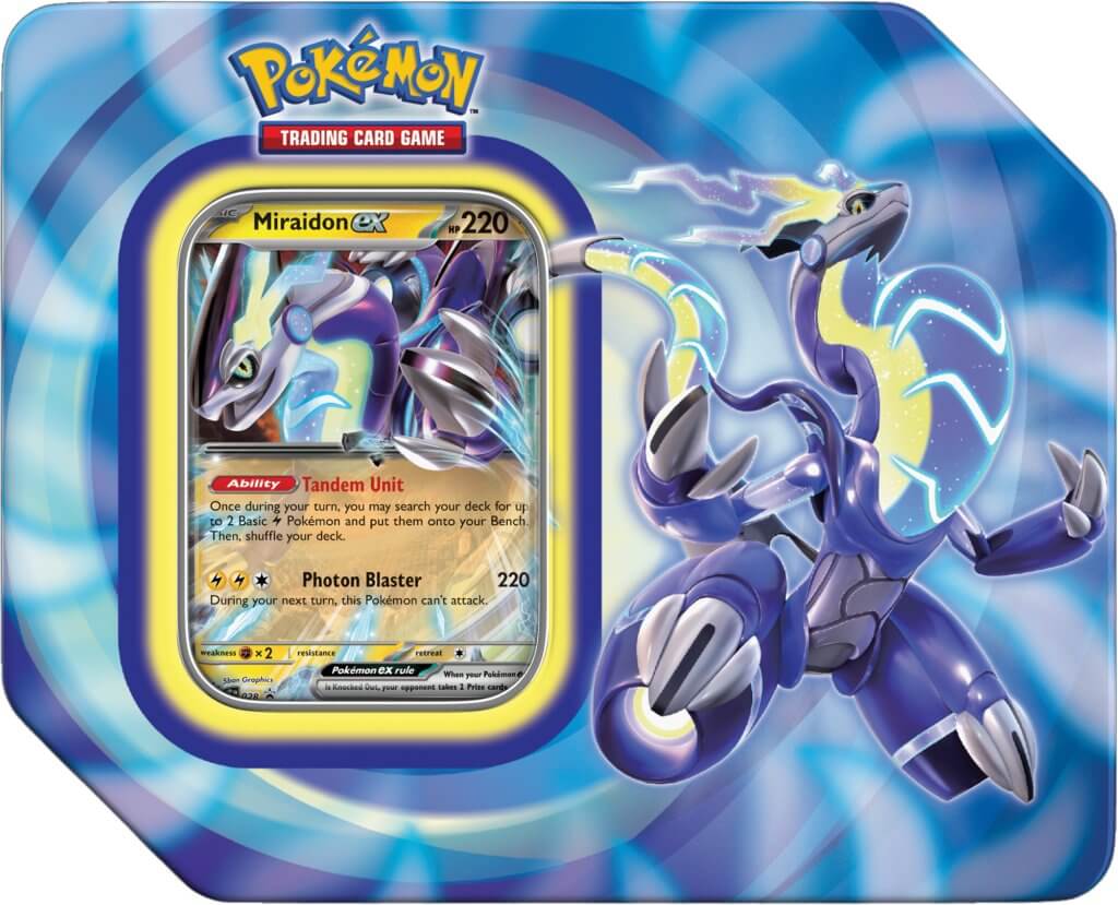 Pokemon TCG - Paldea Legends Tin