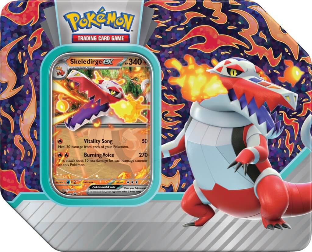 Pokemon TCG - Paldea Legends Tin