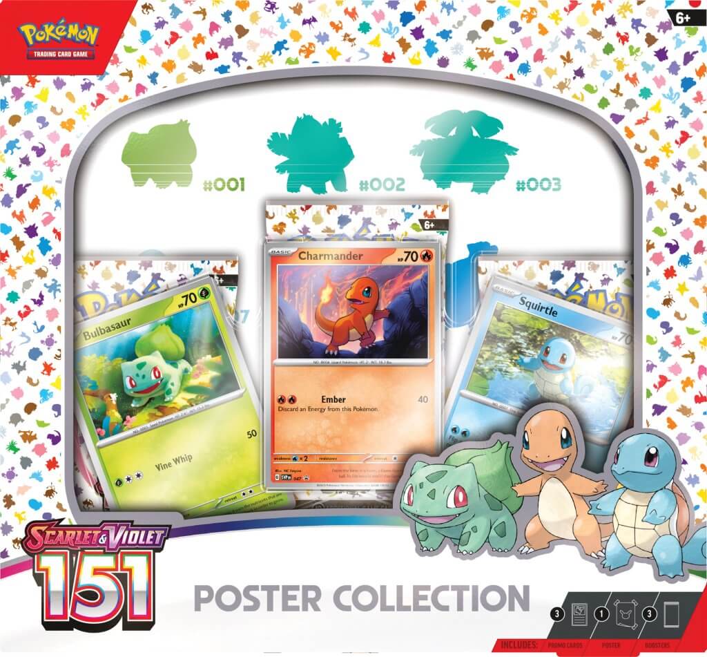 POKÉMON TCG - Scarlet & Violet 151 - Poster Collection