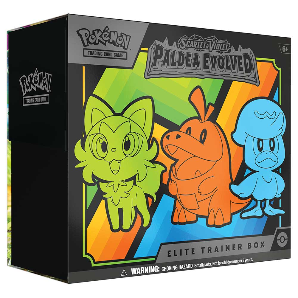 Pokemon TCG - Scarlet & Violet - Paldea Evolved Elite Trainer Box