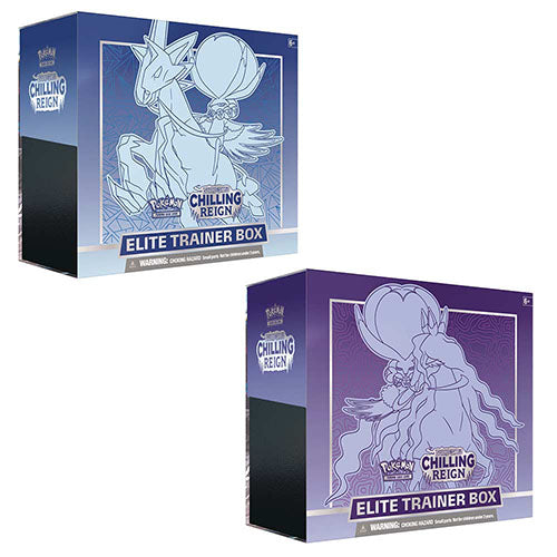 Pokémon TCG - Sword & Shield – Chilling Reign – Elite Trainer Box