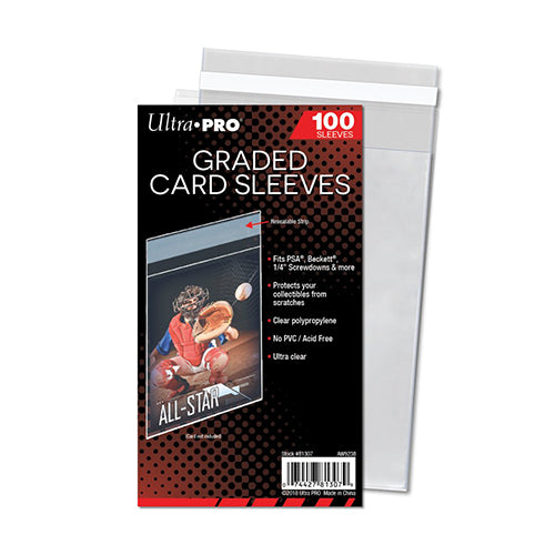 Ultra Pro - Resealable Graded Card Sleeve - (100pkt)