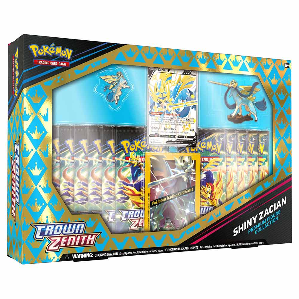 POKÉMON TCG - Crown Zenith Shiny Zacian/Zamazenta- Premium Collection