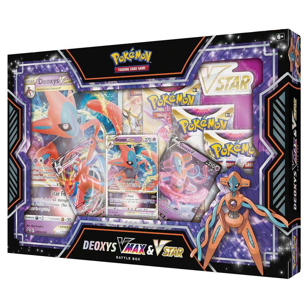 Pokémon TCG - Deoxys/Zeraora VMAX & VSTAR Battle Box