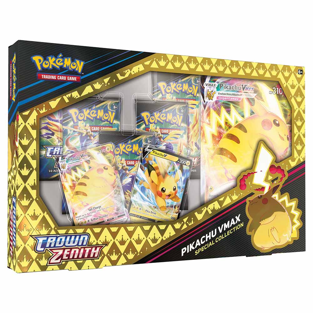 POKÉMON TCG - Crown Zenith - Pikachu VMAX Box