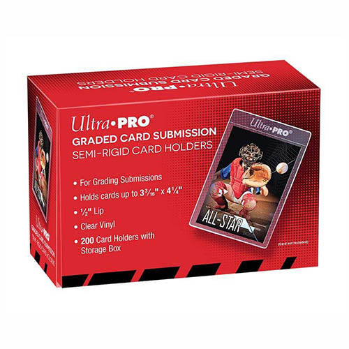 Ultra Pro - Card Sleeve - Semi Rigid 1/2" Lip Tall Sleeves