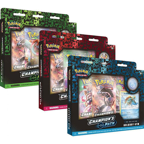Pokémon TCG - Champion's Path - Gym Pin Collection