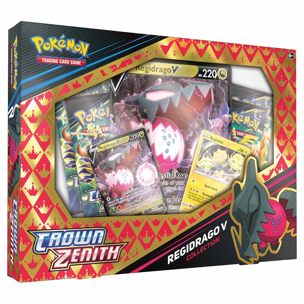 POKÉMON TCG - Crown Zenith - Regidrago/Regieleki V Box