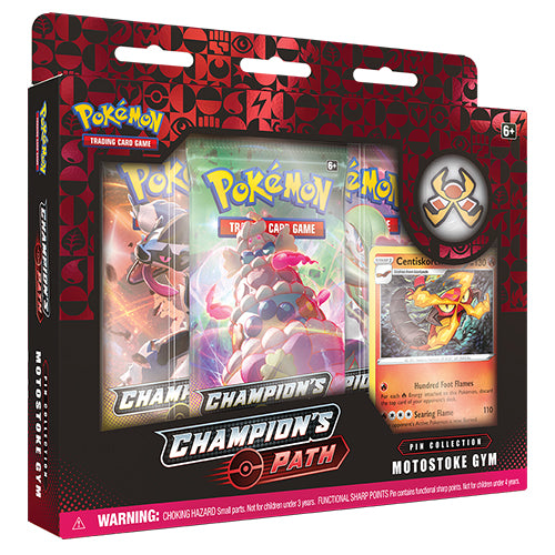 Pokémon TCG - Champion's Path - Gym Pin Collection