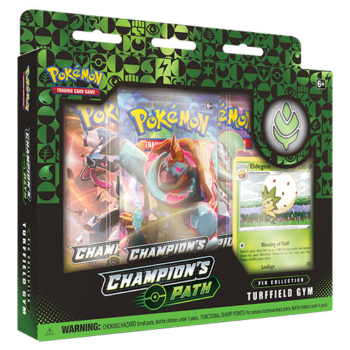 Pokémon TCG - Champion's Path - Gym Pin Collection